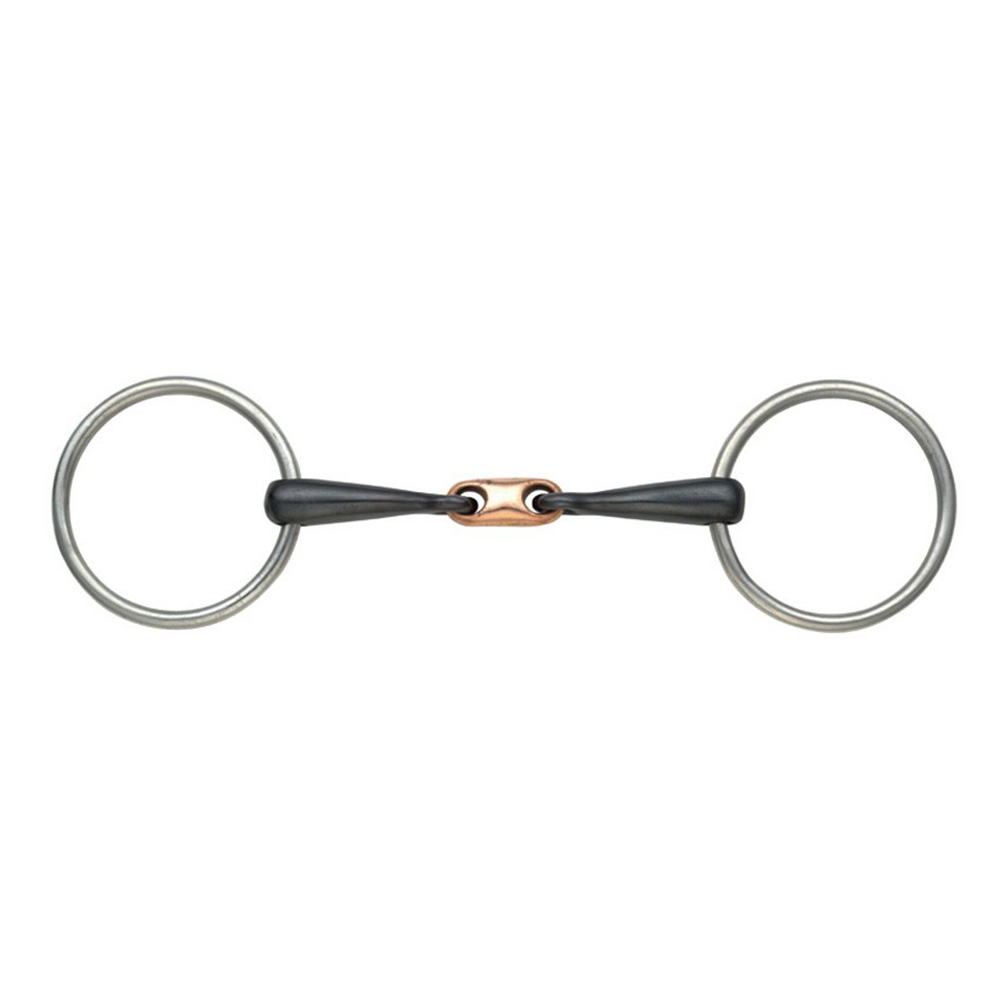 Copper Lozenge Sweet Iron Snaffle bit