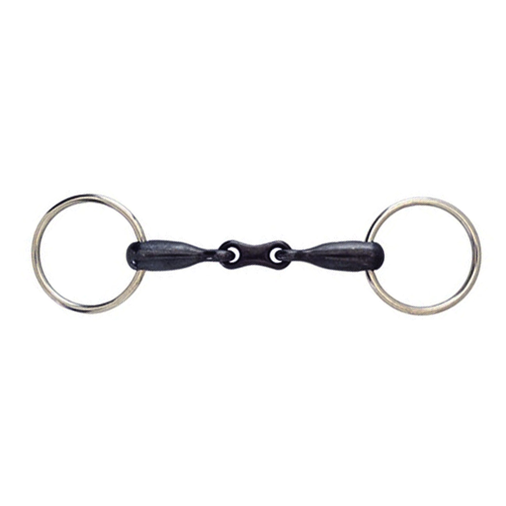 Sweet Iron French Link Loose Ring Snaffle Bit