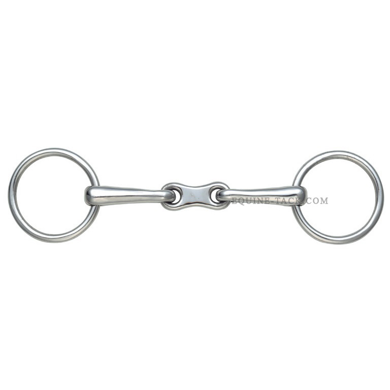 Loose Ring Snaffle Bradoon Bit French Link