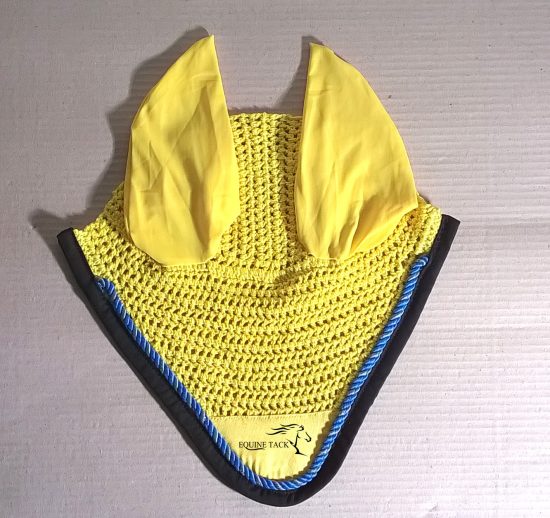 horse fly mask yellow