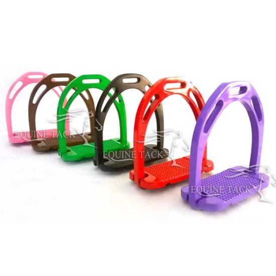 shin show stirrups - Anatomically shaped stirrups jin