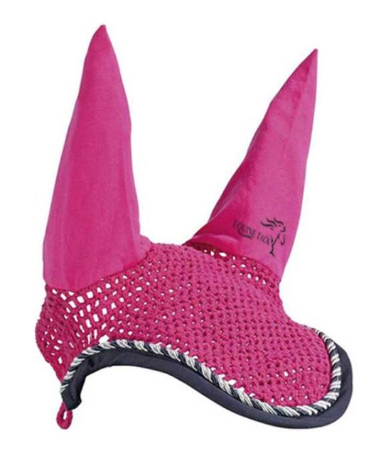 fly-mask-ear-net-fly-hood-hot-pink