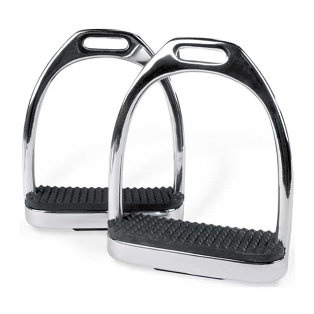 fillis stirrups black rubber pad