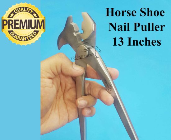 farrier supply horseshoe edge hoof nail puller forged farrier