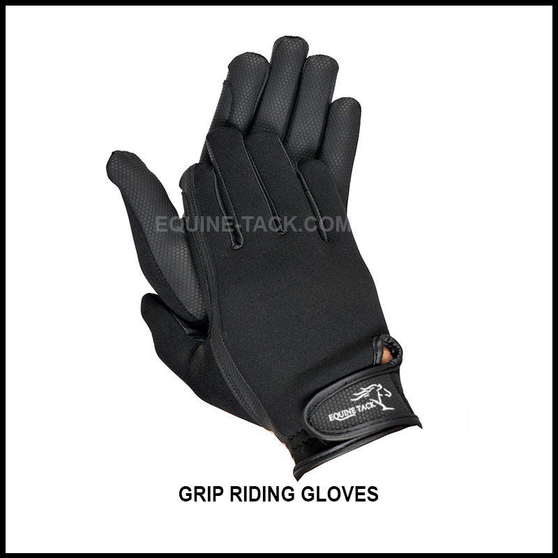 GRIP NEOPRENE RIDING GLOVES EQUESTRIAN HORSE RIDING GLOVES