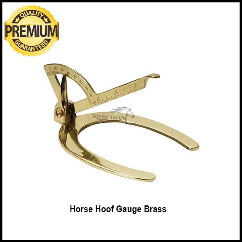 farrier tools horse hoof gauge brass Angle Measuring Balancing Tool