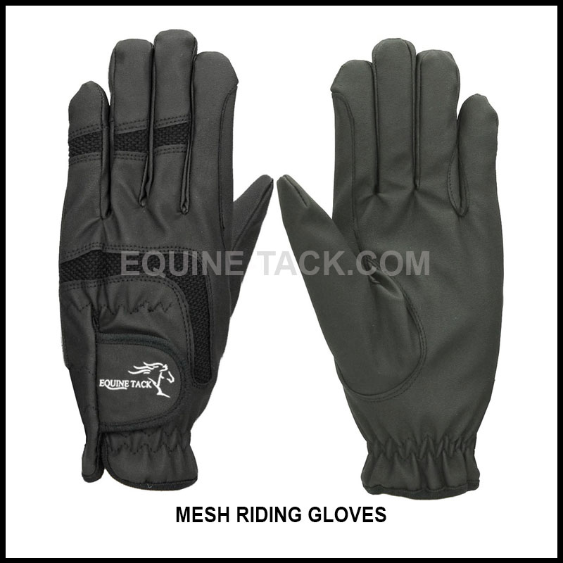 mesh horse riding gloves equestrian horse riding summer gloves