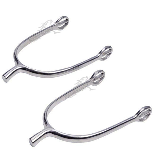 hacking spurs horse riding equestrian spurs stainless steel