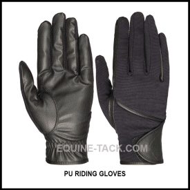 Synthetic Leather Riding Gloves