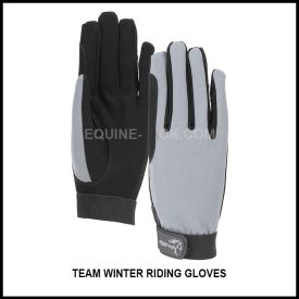 Team Winter Riding Gloves