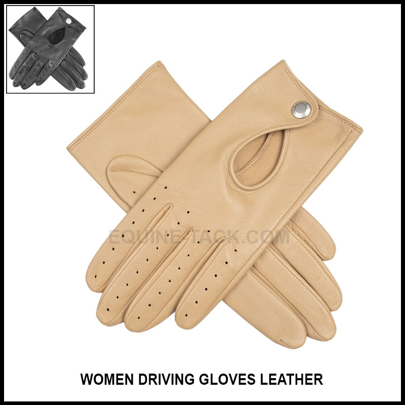 women leather driving gloves