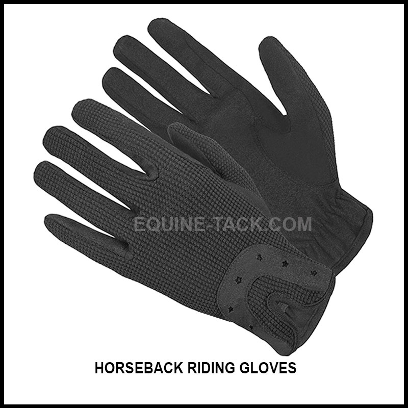 equestrian horseback riding gloves