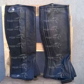 Full Grain Half Chaps Leather